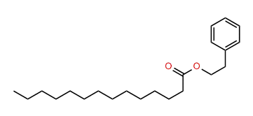 2-Phenylethyl tetradecanoate